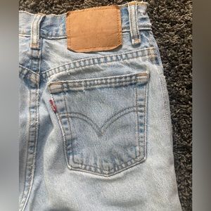 Aligrace CUSTOM VINTAGE LEVI’S Jeans in light medium wash